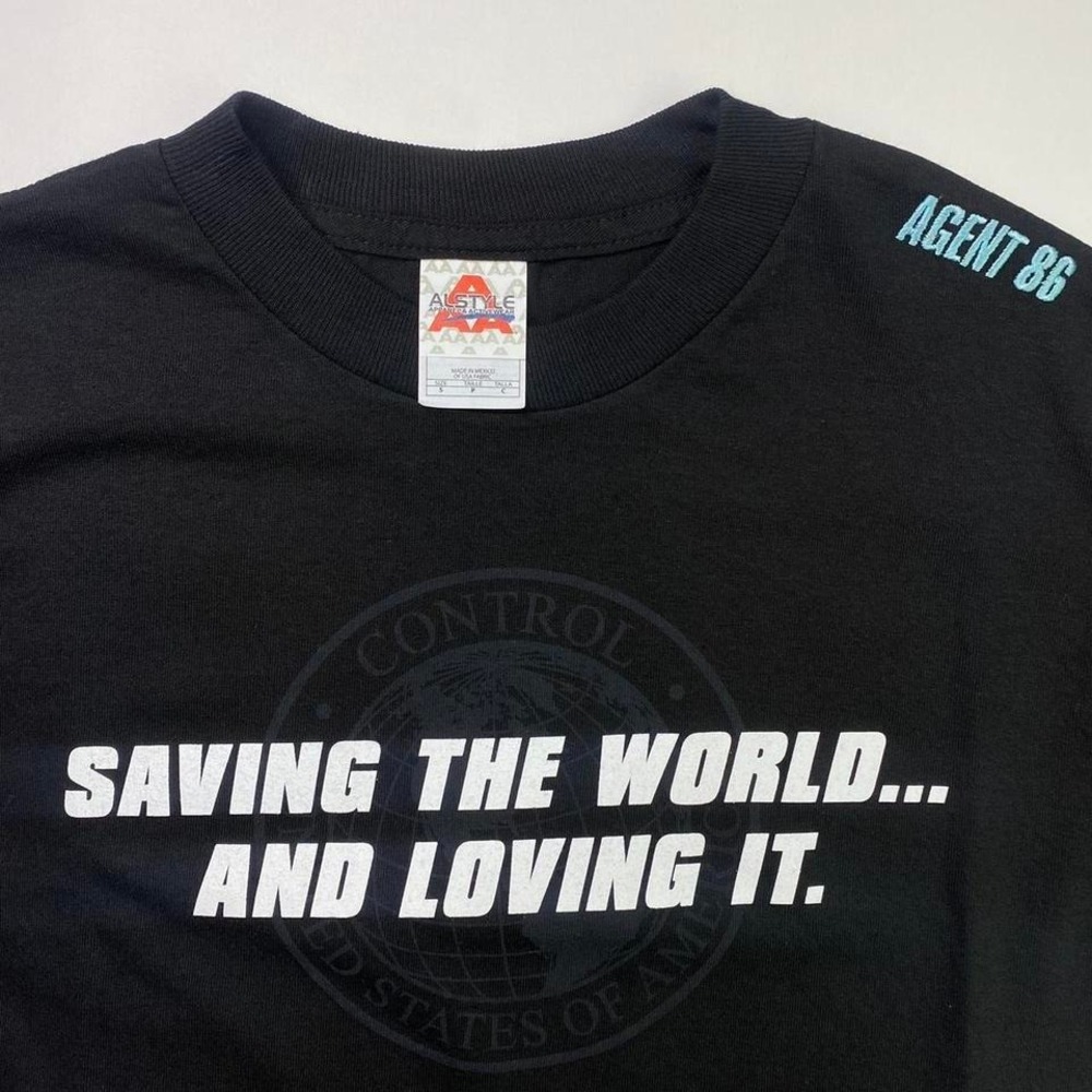 2000s‎ Get Smart movie promo shirt Steve Carell aka Michael Scott